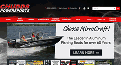 Desktop Screenshot of chuddspowersports.com